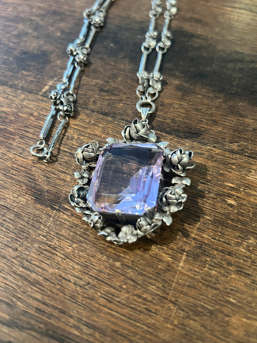 Silver & Amethyst Pendant