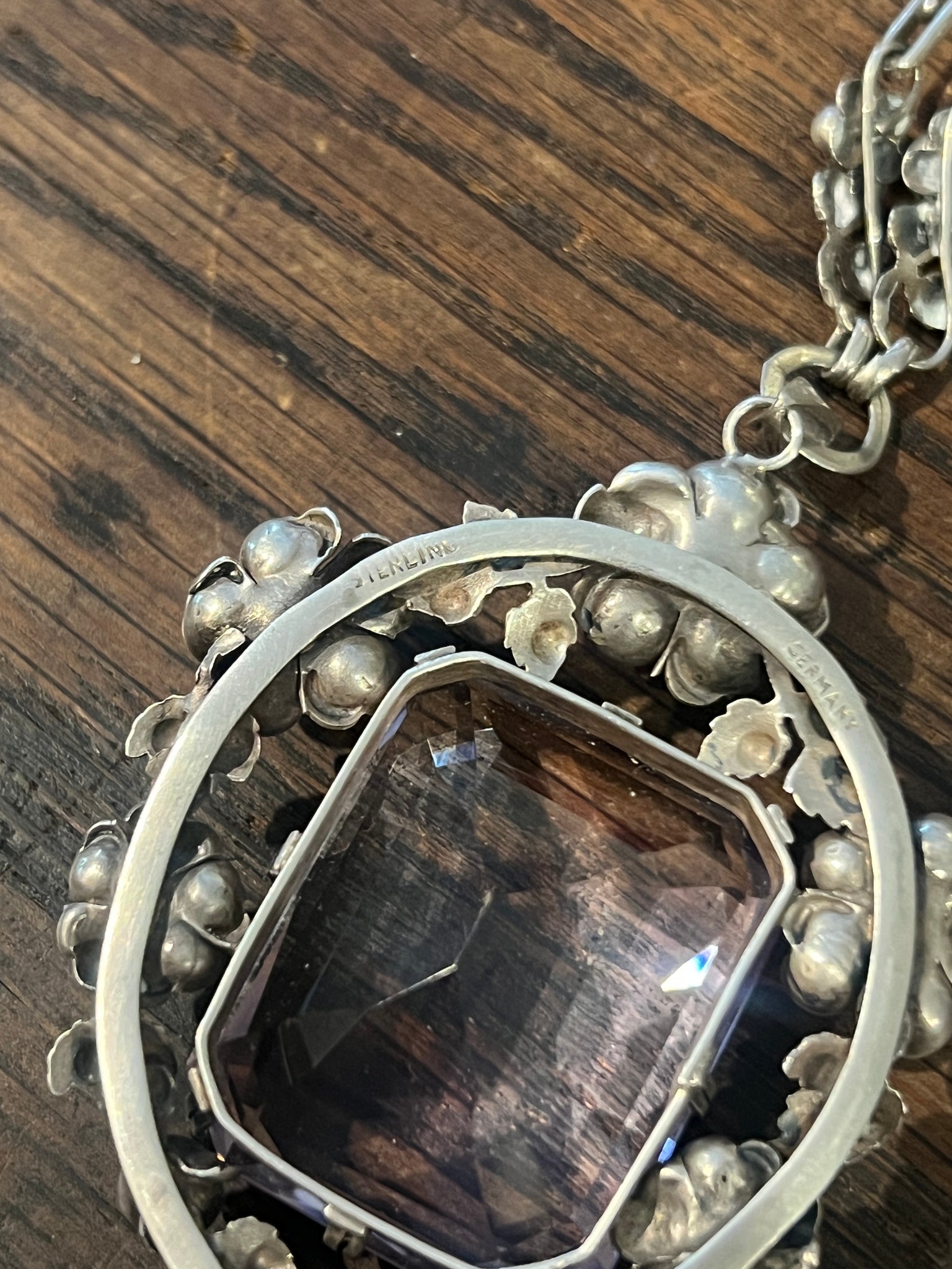 Silver & Amethyst Pendant