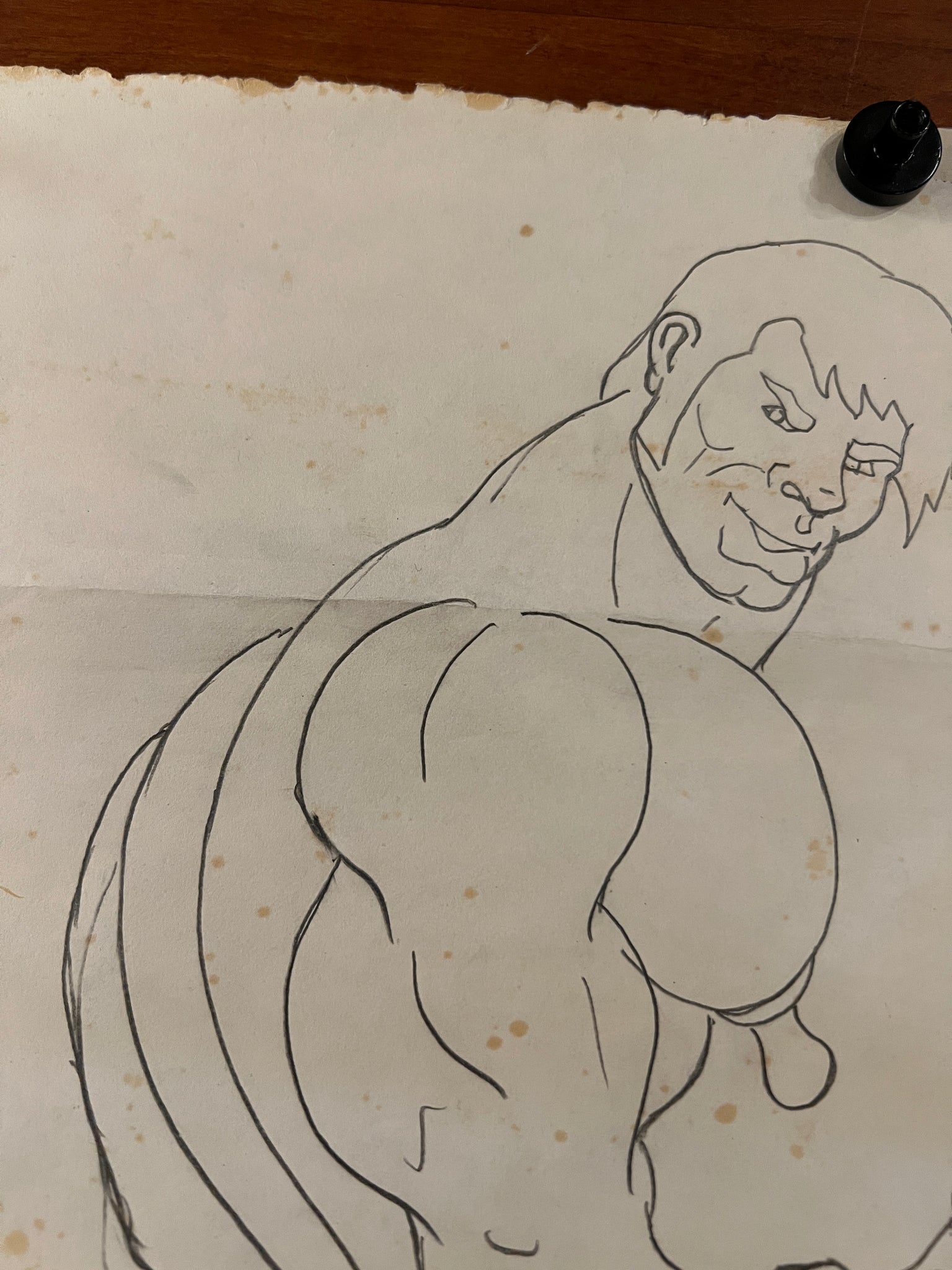 The Hun - Original Drawing 1978