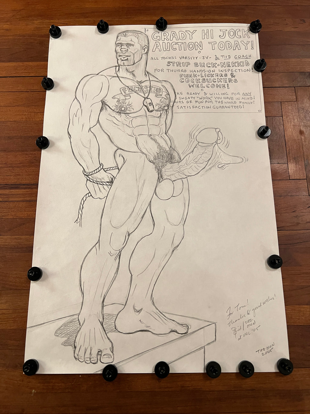 The Hun - Original Drawing 2005