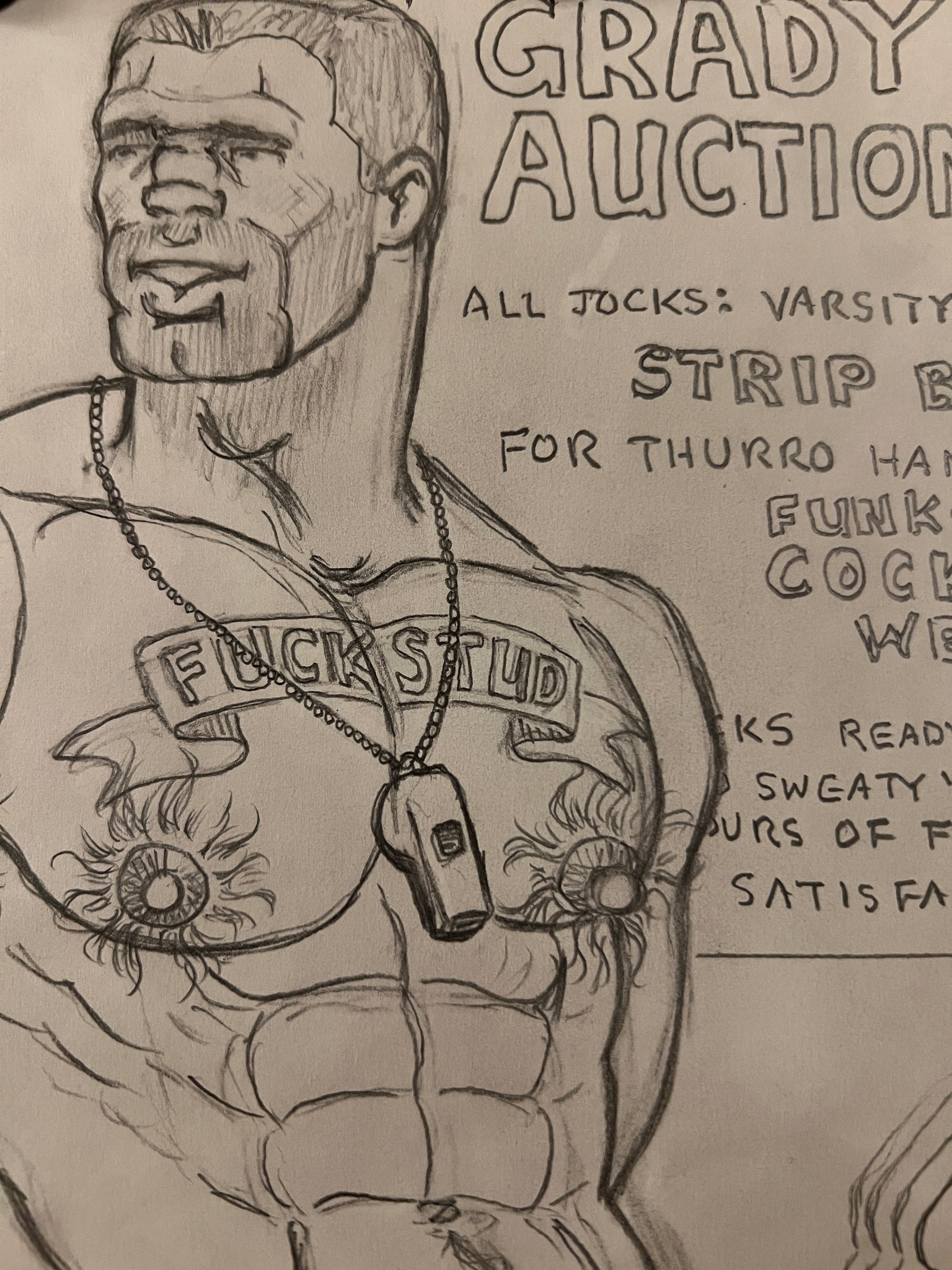The Hun - Original Drawing 2005