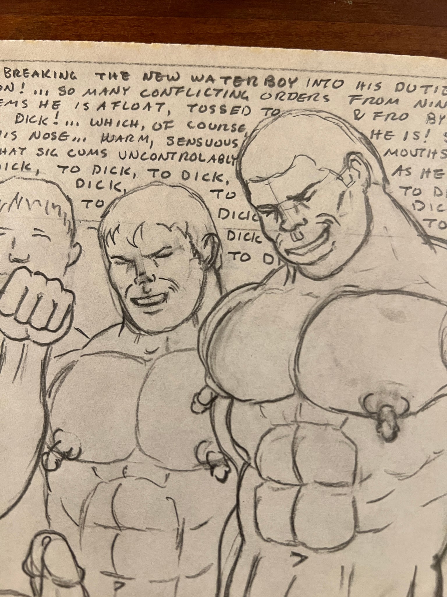 The Hun - Original Drawing 1988