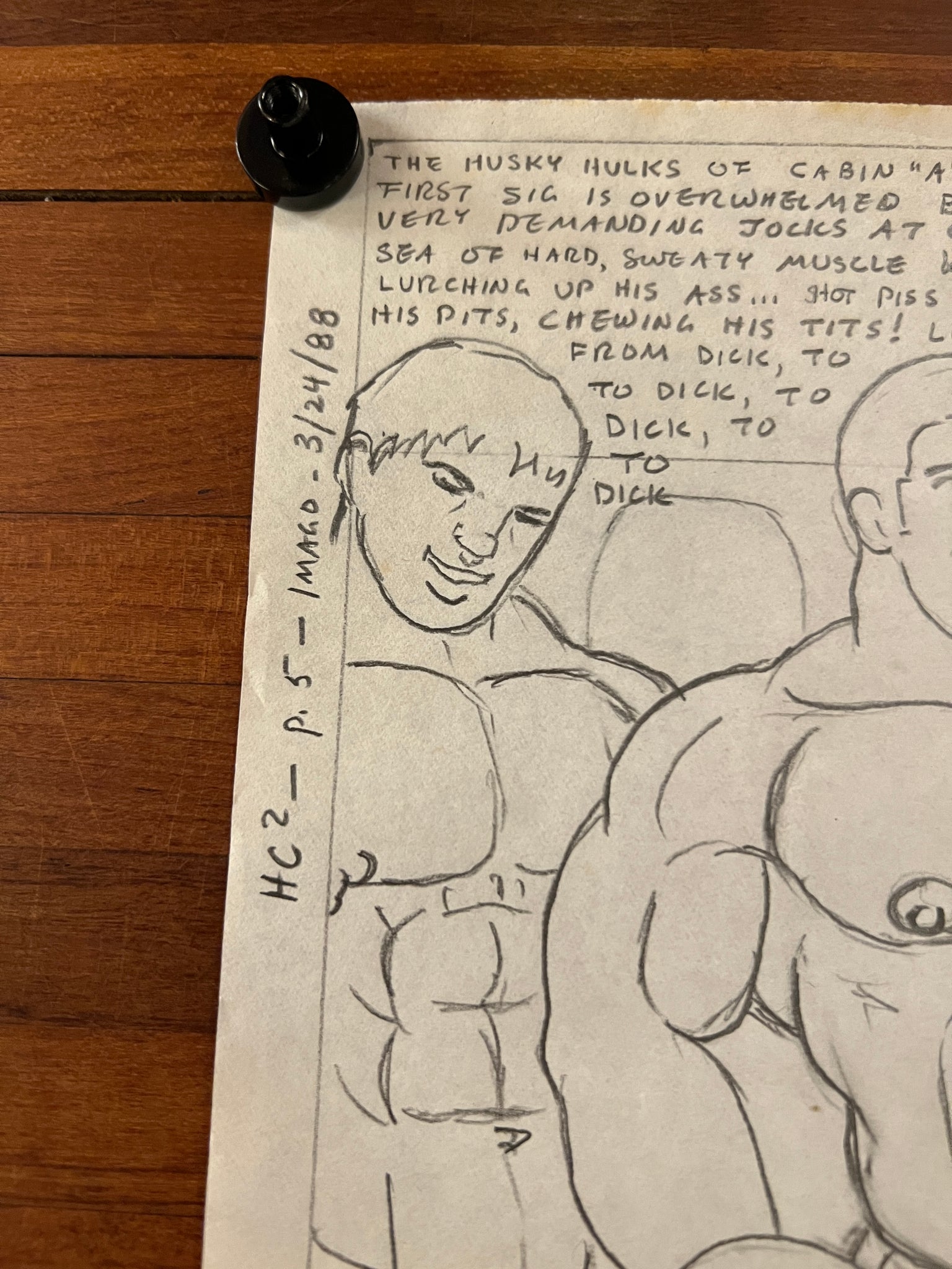 The Hun - Original Drawing 1988