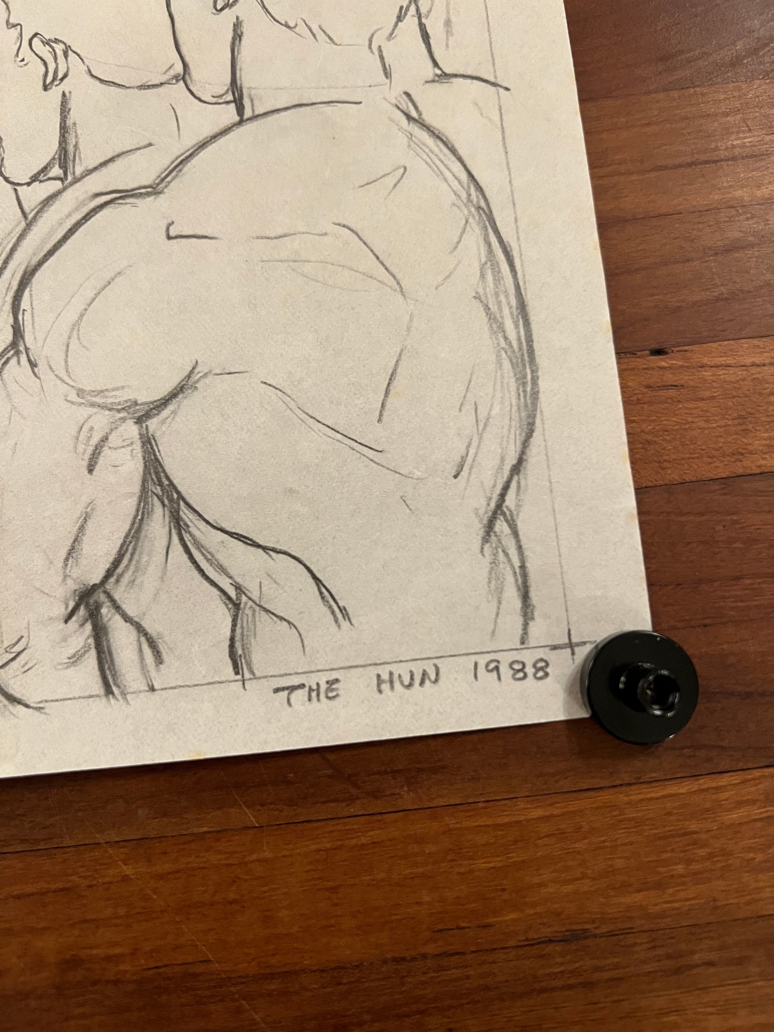 The Hun - Original Drawing 1988