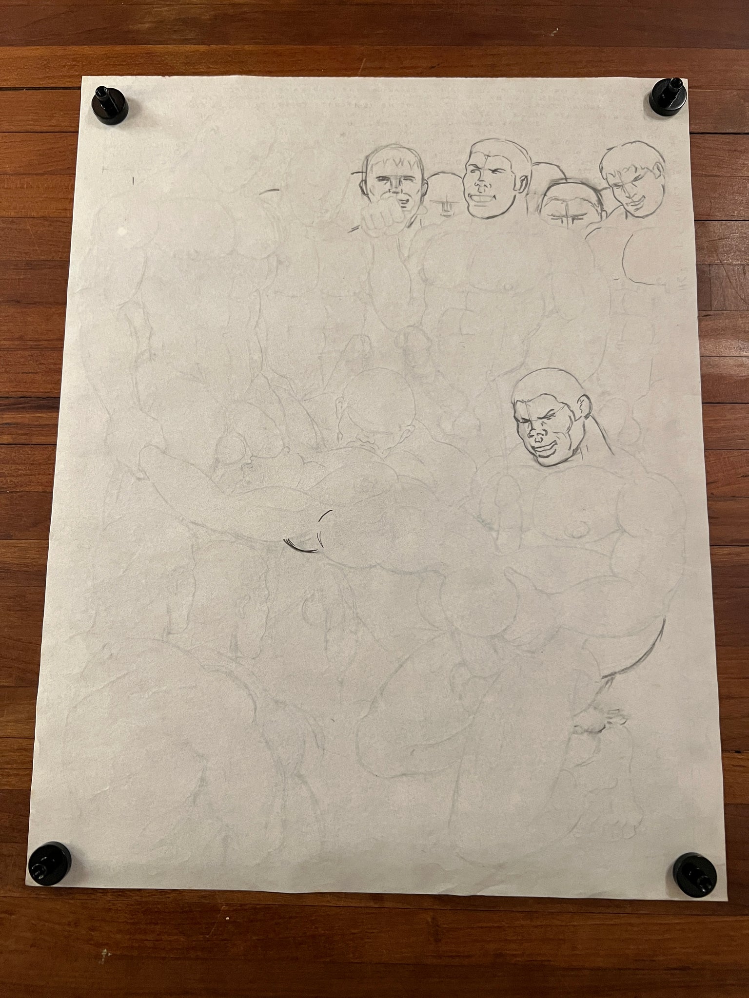 The Hun - Original Drawing 1988