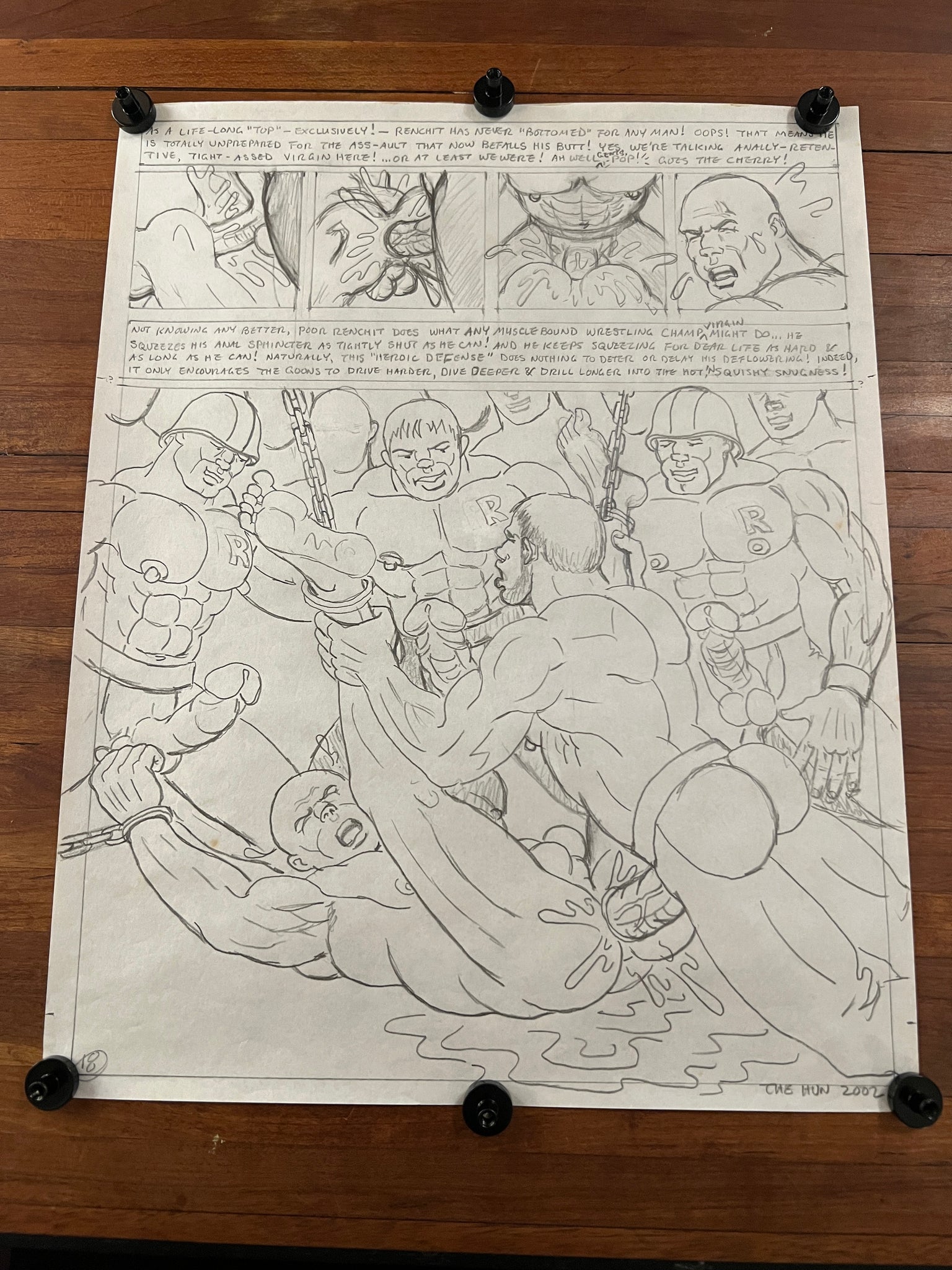 The Hun - Original Drawing 2002