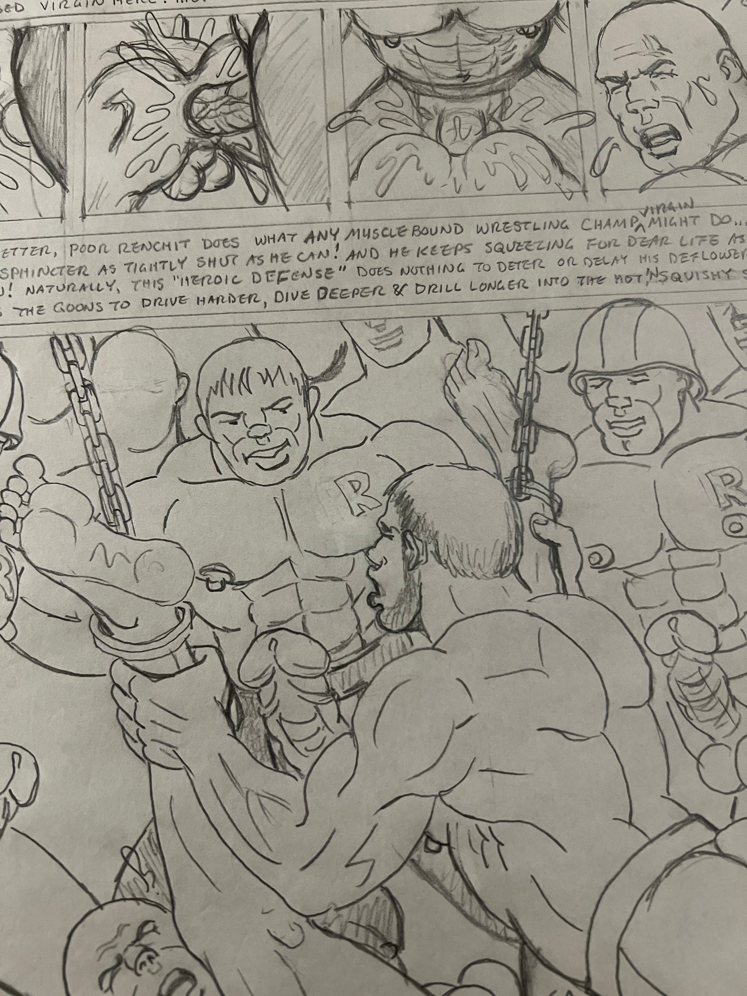 The Hun - Original Drawing 2002