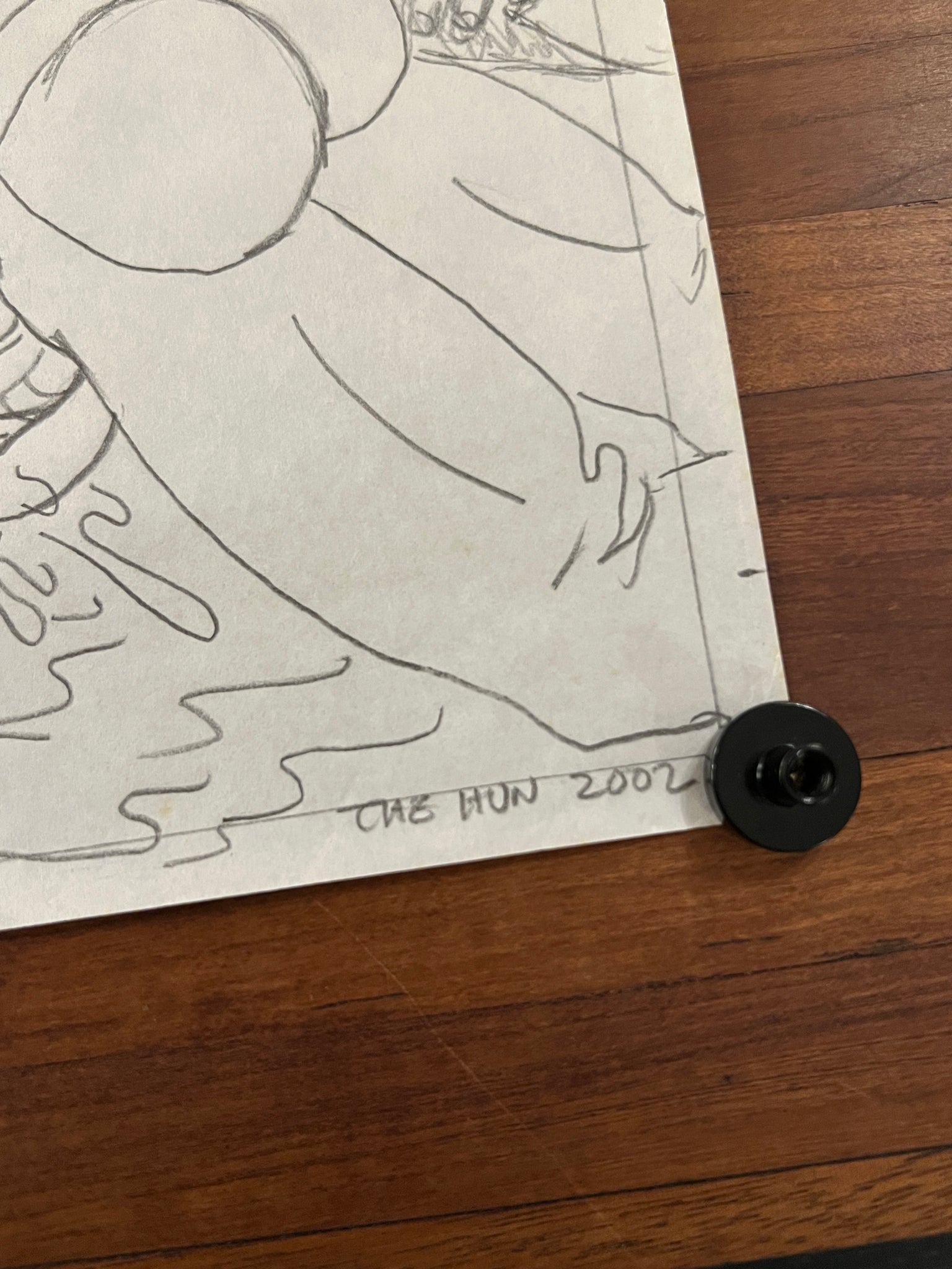 The Hun - Original Drawing 2002