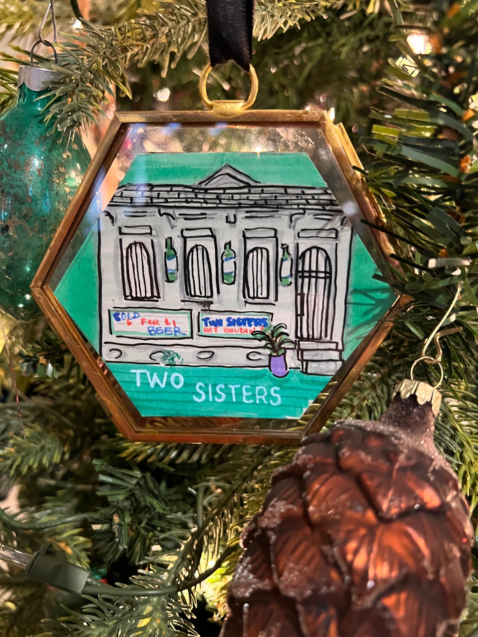 Ornament - Two Sisters