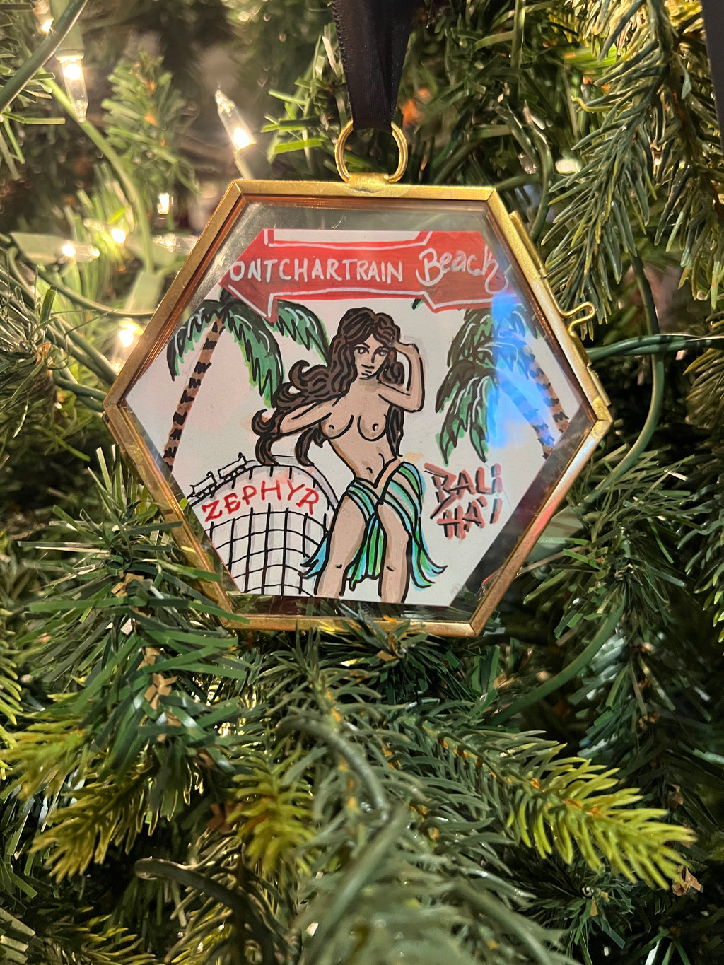 Ornament - Pontchartrain Beach Babe