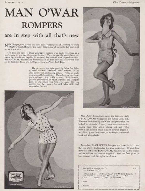 1930's Man O'War Playsuit