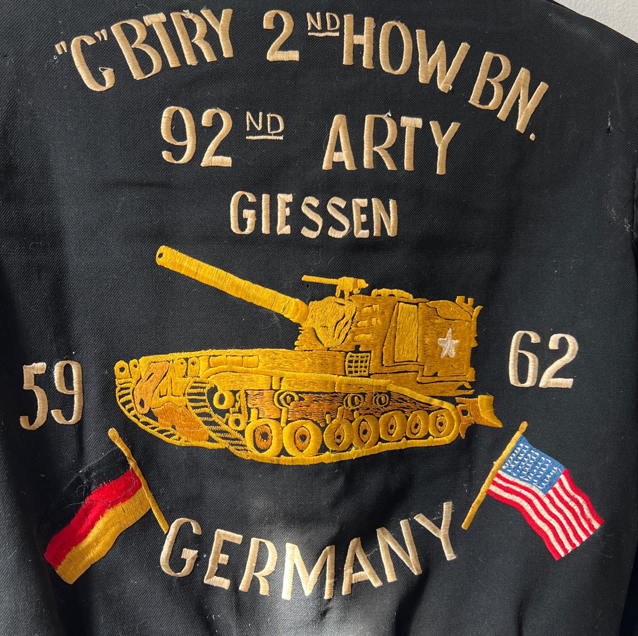 2nd howitzer battallion military souvenir jacket