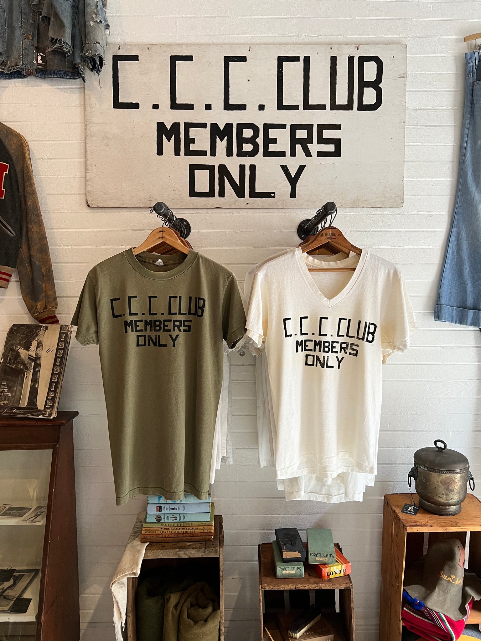 c.c.c club - vneck